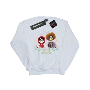 Coco Girls Miguel And Hector Sweatshirt / White